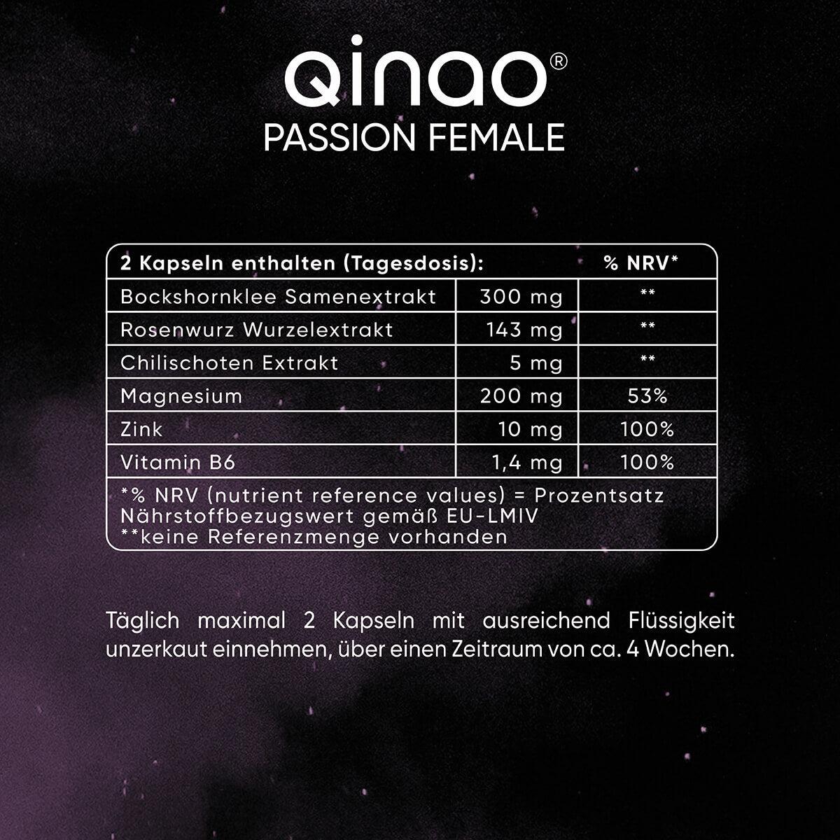 PASSION FEMALE - Annette von Qinao®